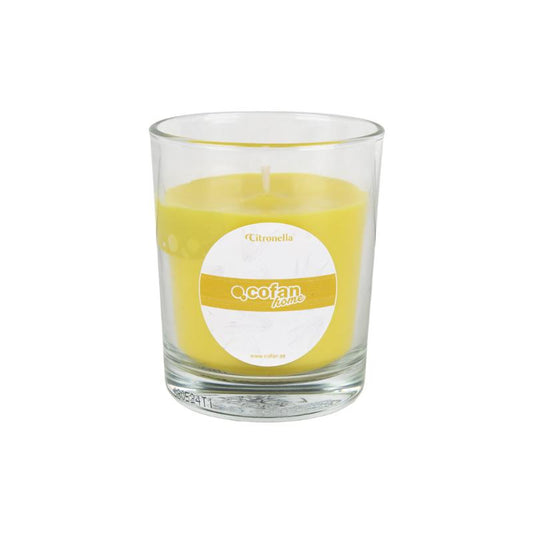 Vela Aromática De Citronela En Vaso Transparente 120 G_0