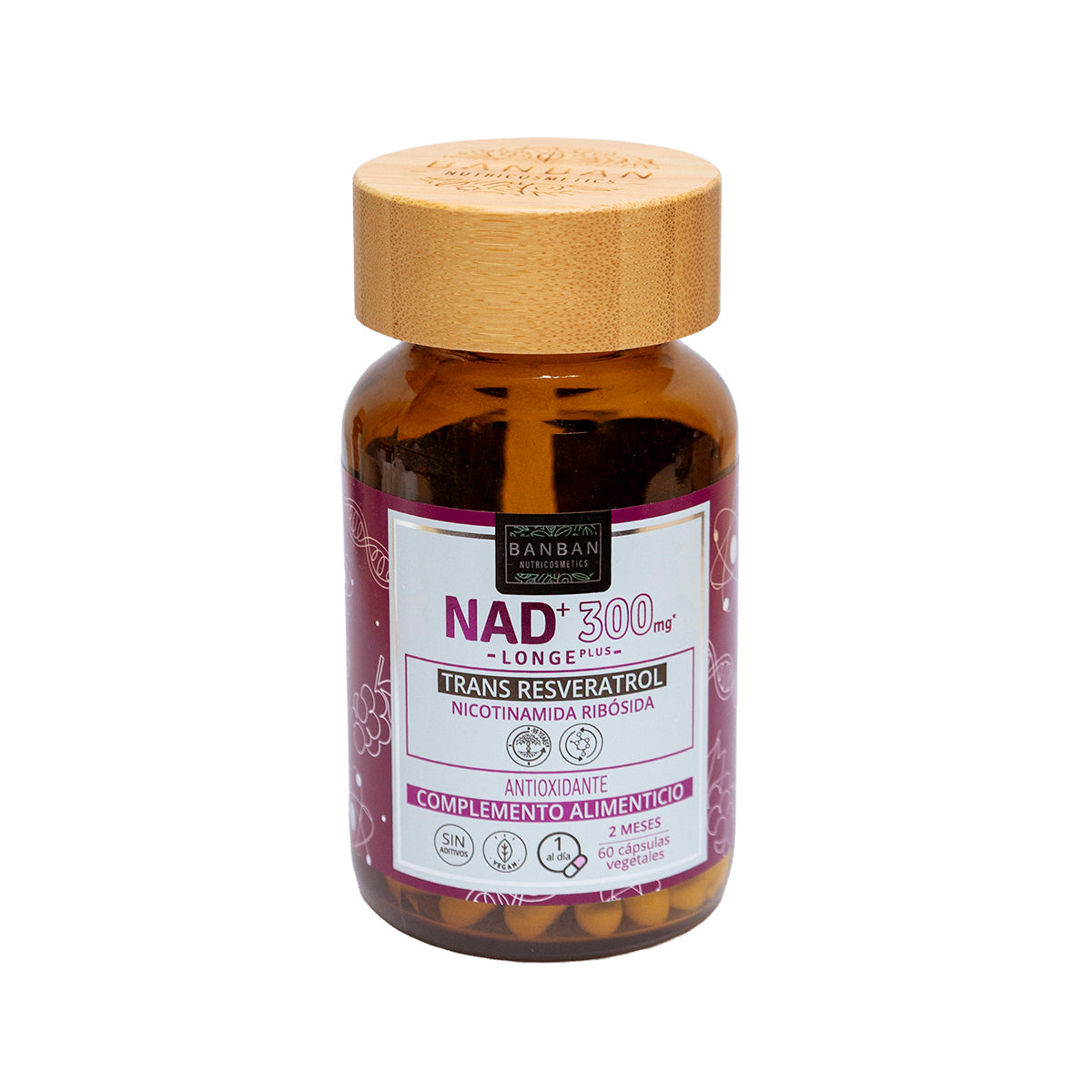 Nad⁺ 300mg & Trans-resveratrol 80mg 60Cap Banban_0