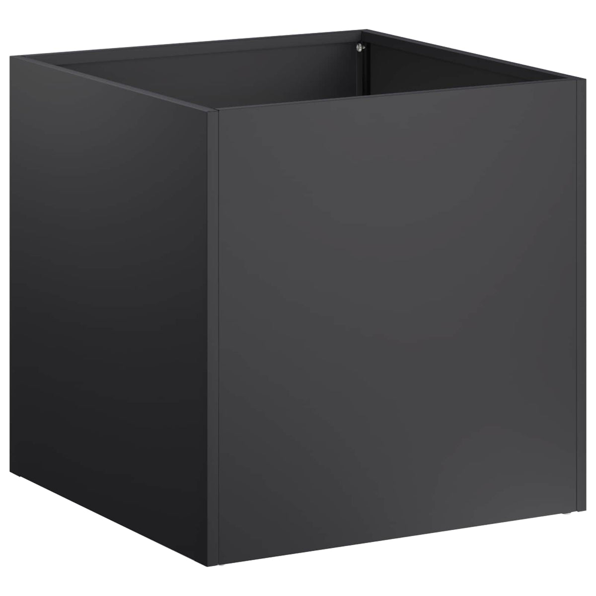 Macetero De Jardín 2 Uds. Negro 20 X 20 X 20 Cm_2