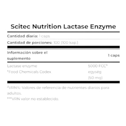 Lactase Enzyme 100 Caps_1