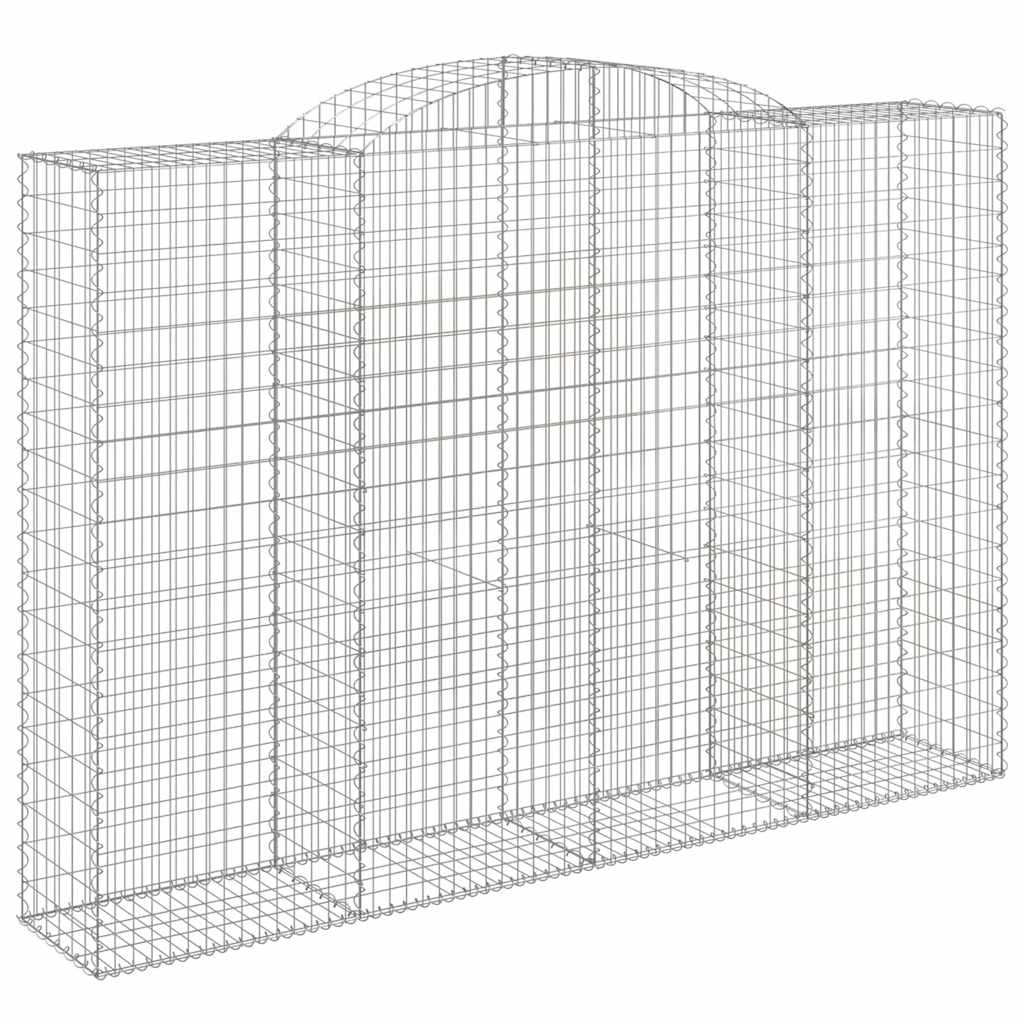 Cestas De Gaviones 12 Uds Forma De Arco Hierro 300x50x200/220cm_2