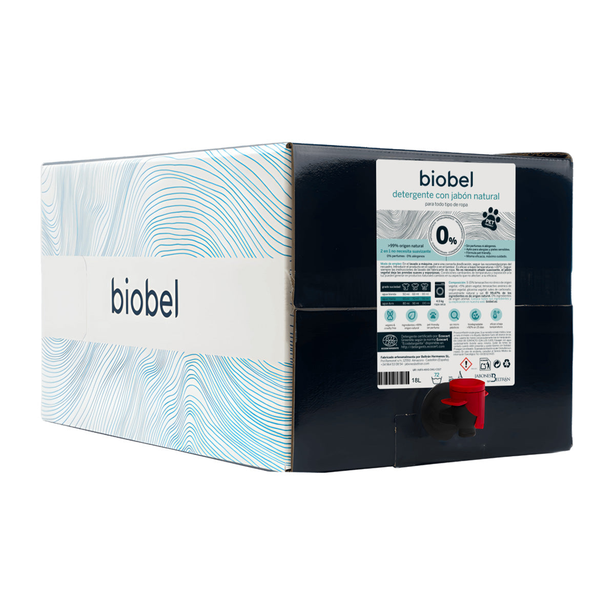 Detergente Biobel 0% 18L