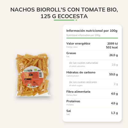 Información nutricional