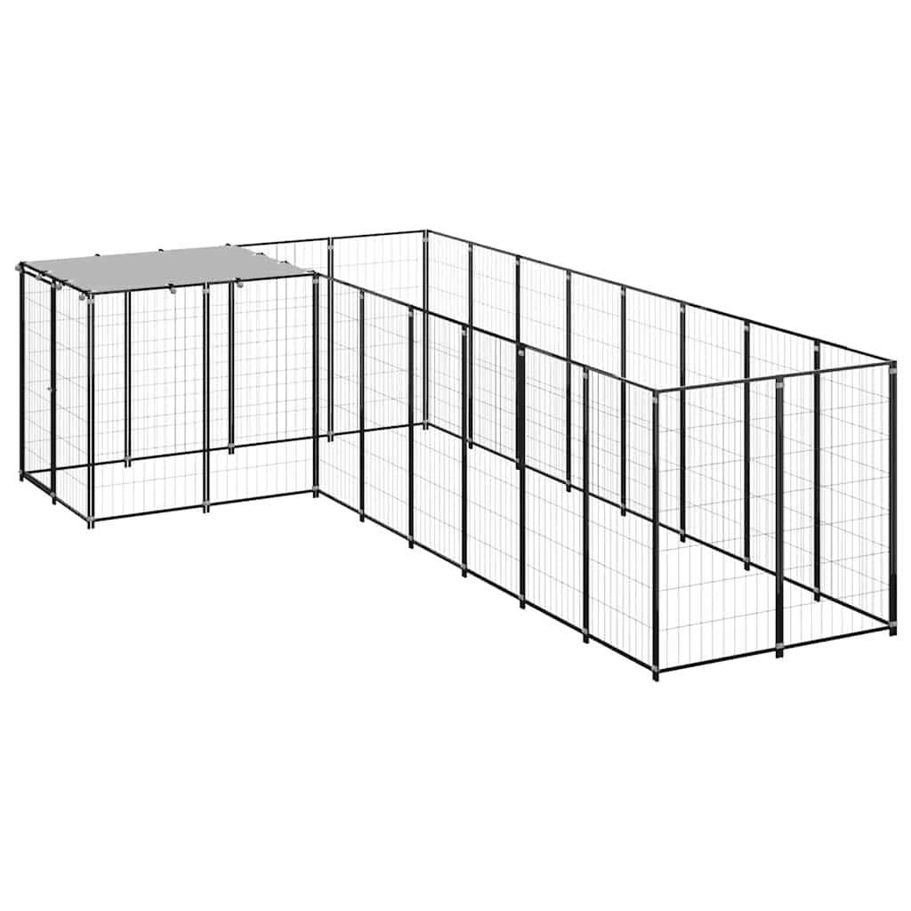 Perrera Negra 6,05 M² Acero_0