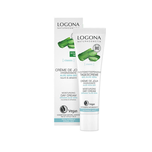 Crema día hidratante aloe vera Logona 30 ml