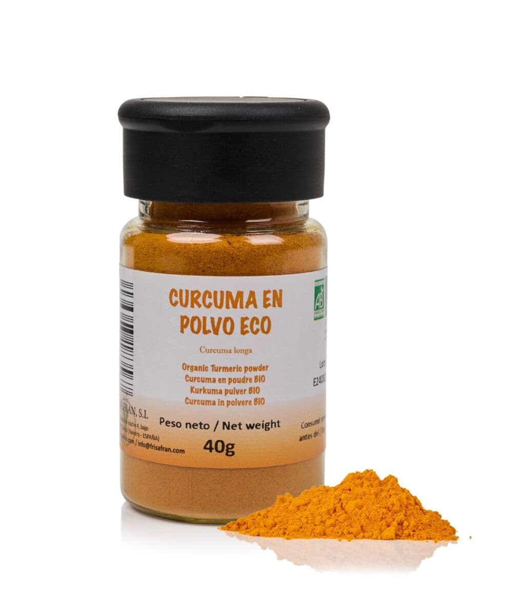 Cúrcuma En Polvo Ecológica - Calidad Y Sabor | Frisafran 500 G_1