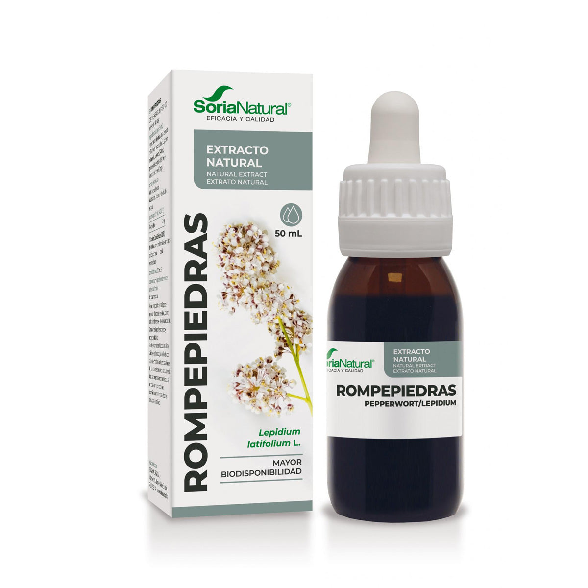Pack 3x Extracto de Rompepiedras Soria Natural, 50 ml