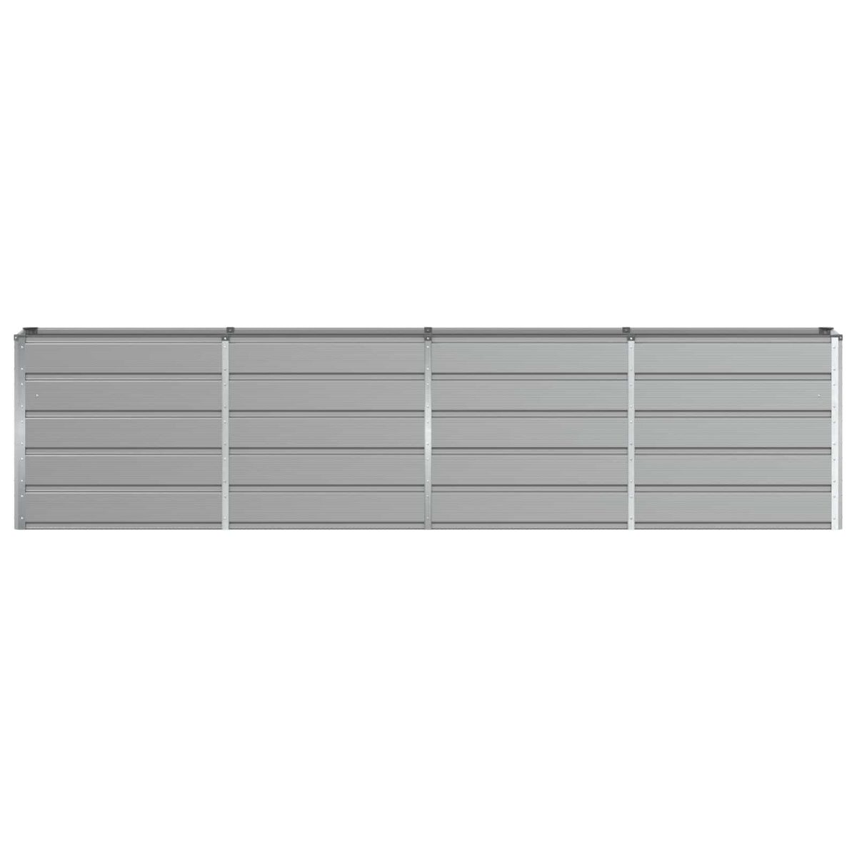 Jardinera Gris Claro 320 X 40 X 75 Cm Acero_3