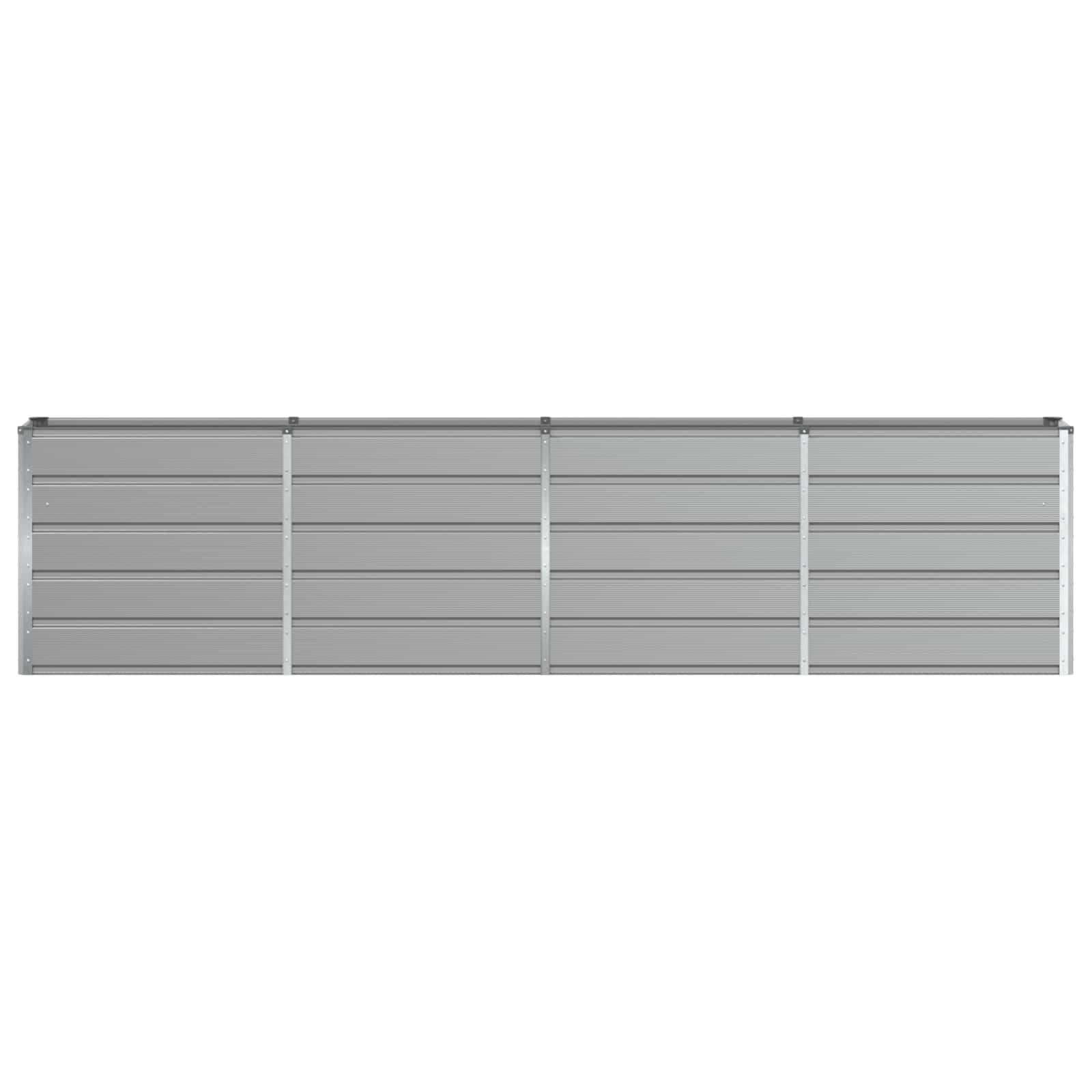 Jardinera Gris Claro 320 X 40 X 75 Cm Acero_3