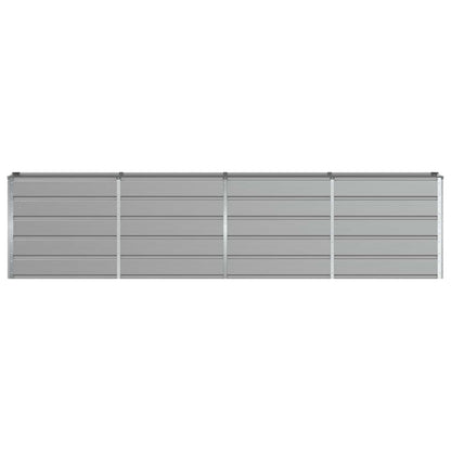 Jardinera Gris Claro 320 X 40 X 75 Cm Acero_3