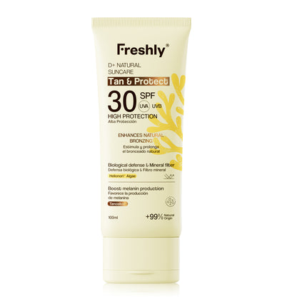 D+ Natural Suncare Tan &amp; Protect SPF30 100 ml