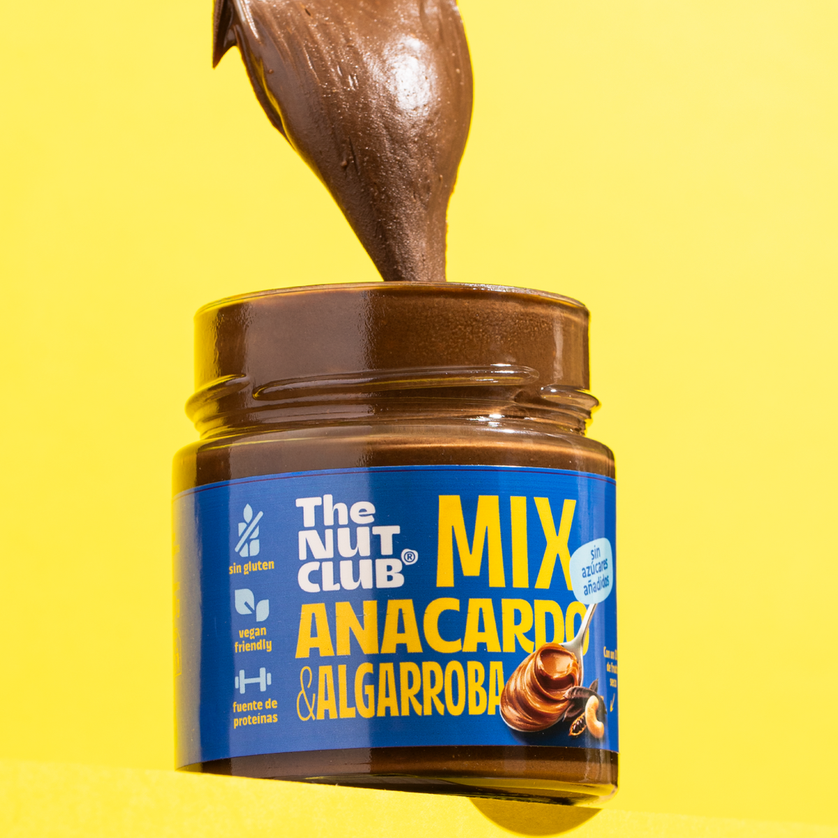 Crema de anacardo y algarroba The Nut Club 200g_2