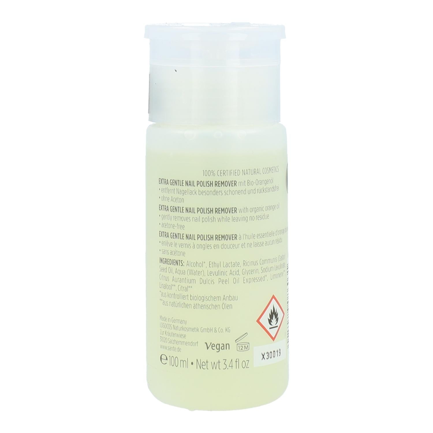 Quitaesmalte Extra Suave Sante 100 ml