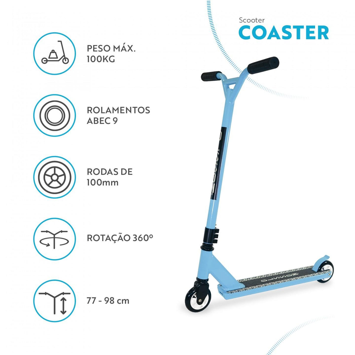 Patinete freesetyle Coaster Olsson and Brothers