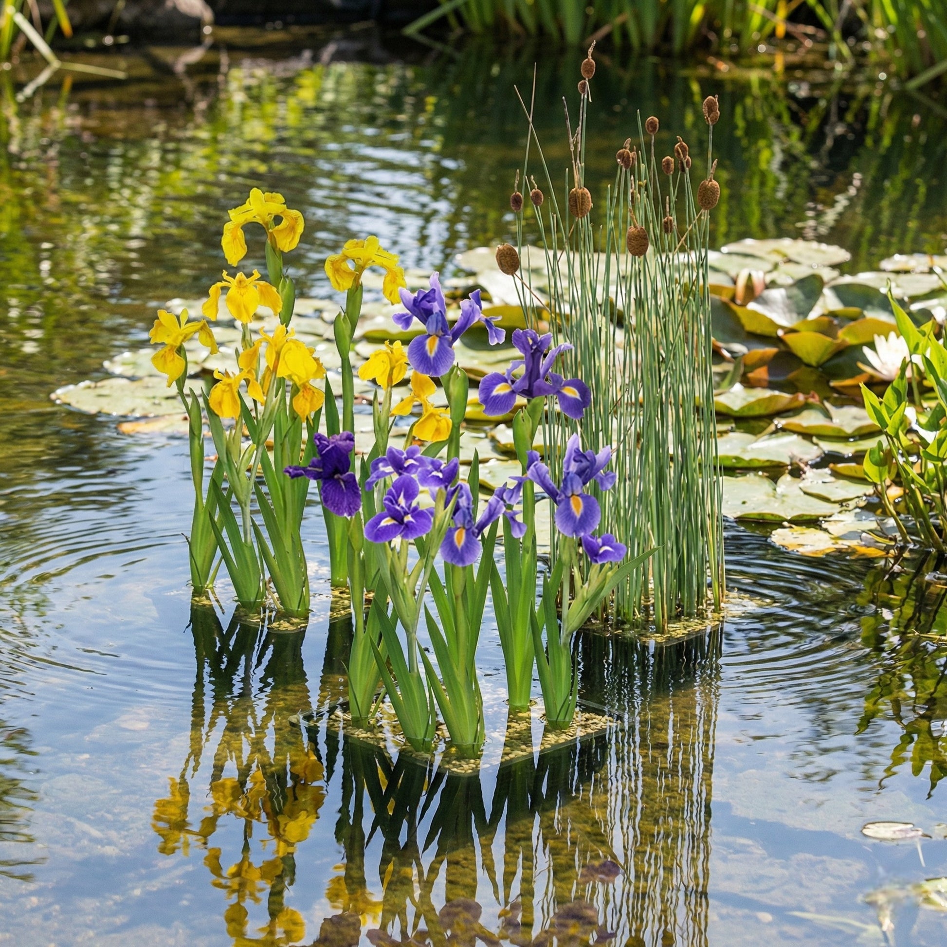 Lirio Azul - Iris Kaempferi - 15 Plantas_2