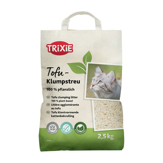Lecho aglomerante de tofu Arena 100% Vegetal Trixie 2,5Kg