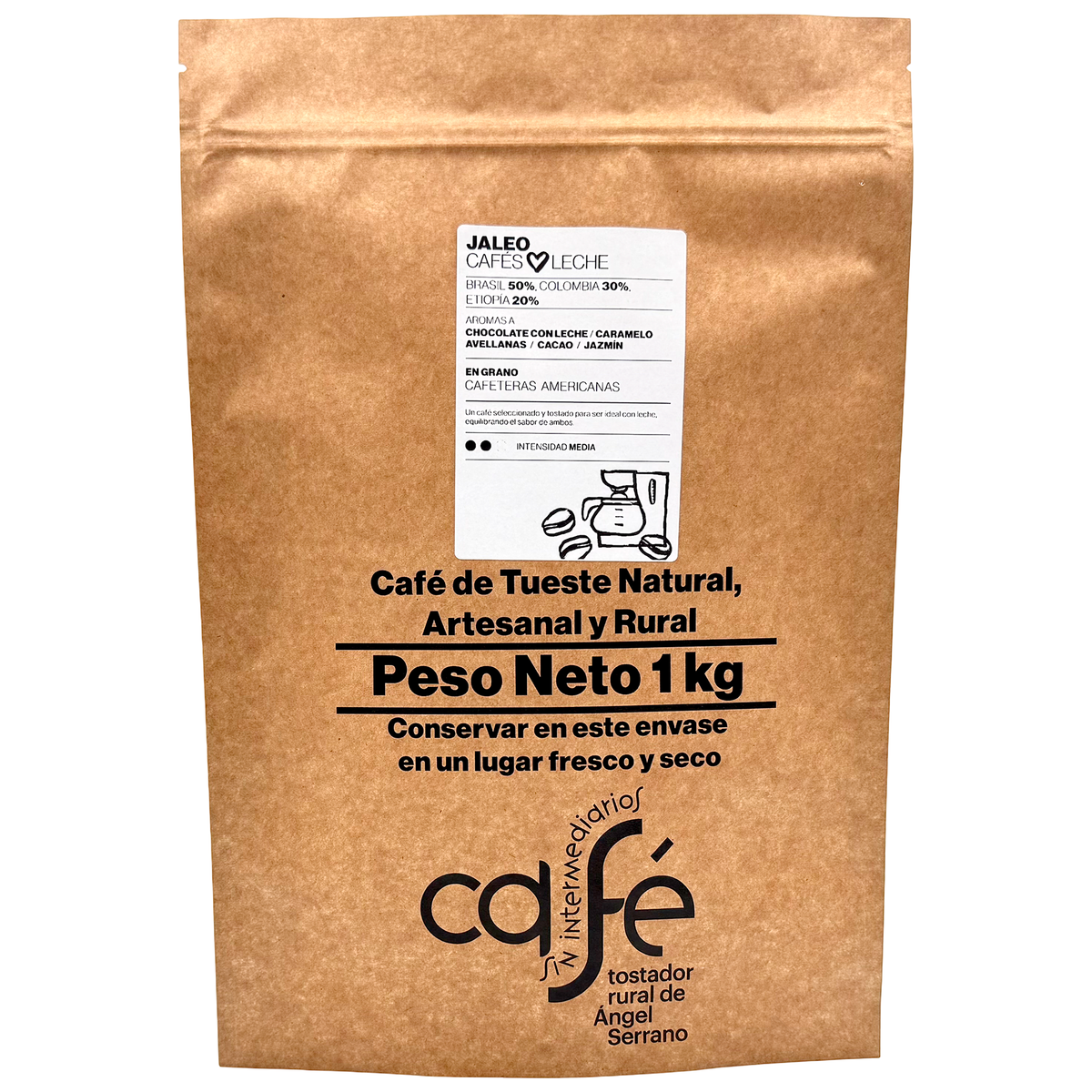 Cafe Sin Intermediarios Café Colombia Jaleo En Grano Para Americana 1 Kg_0