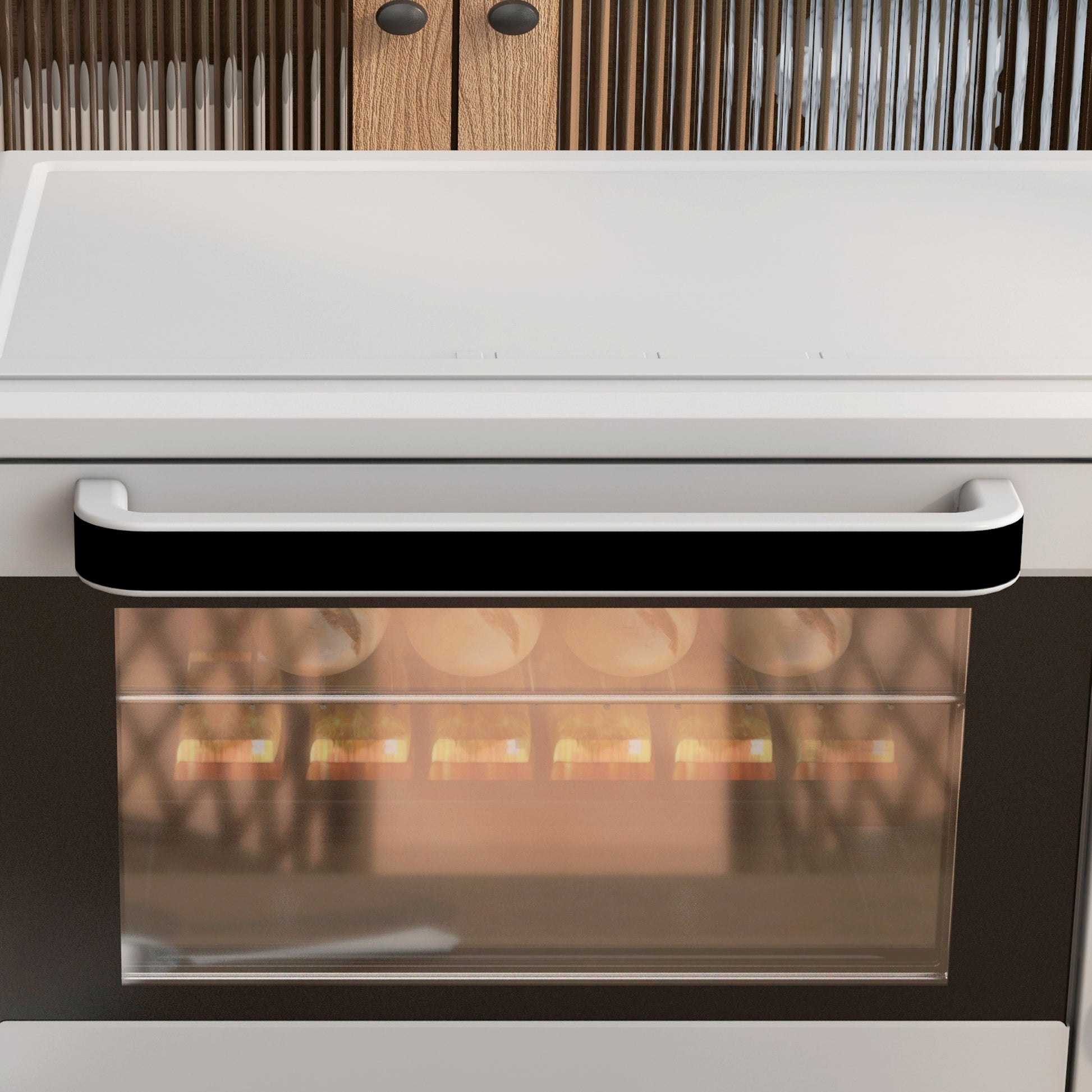 Homcom Horno Eléctrico De Sobremesa De 21l 1400w Con Temporizador Plateado_3