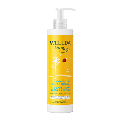 Champú &amp; Gel de ducha Caléndula Weleda 400ml