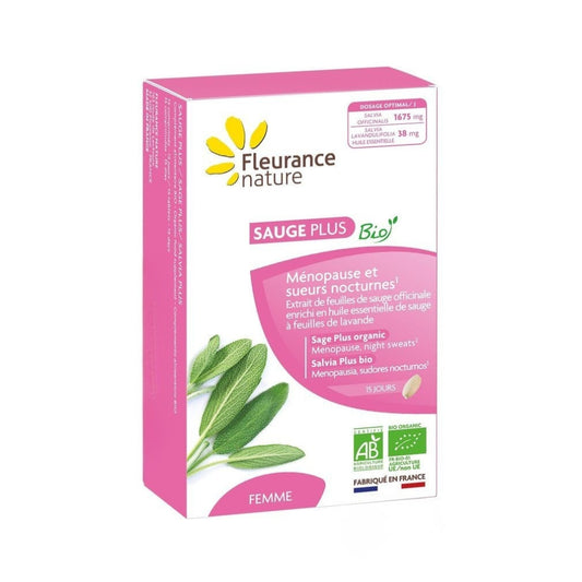 Salvia Plus Eco Fleurance Nature 15 Comprimidos_0