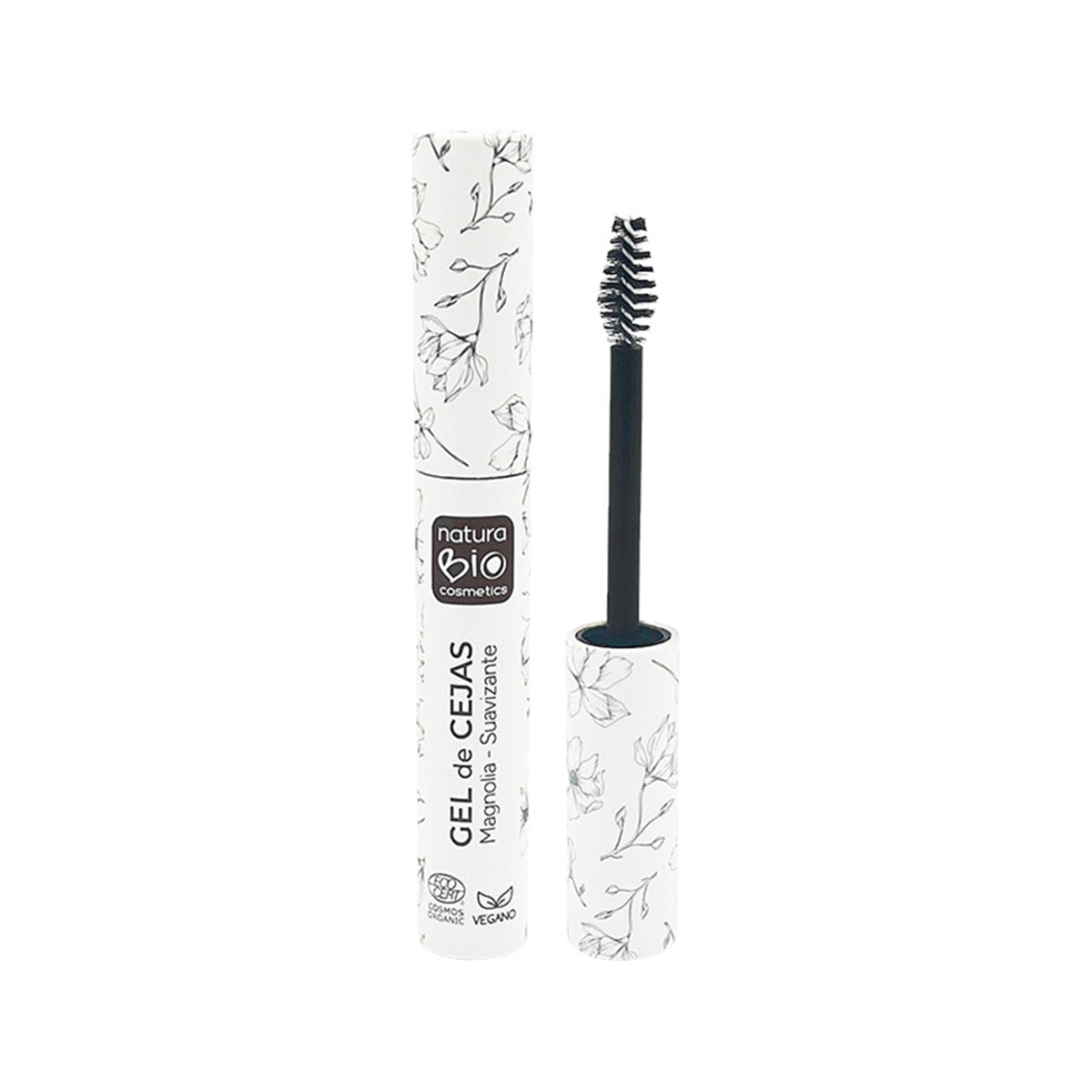 Gel Cejas 01 Transparente Formentera Con Extracto de Magnolia, NaturaBio Cosmetics, 5 ml