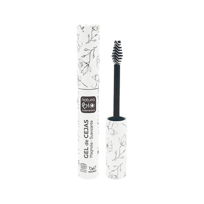Gel Cejas 01 Transparente Formentera Con Extracto de Magnolia, NaturaBio Cosmetics, 5 ml