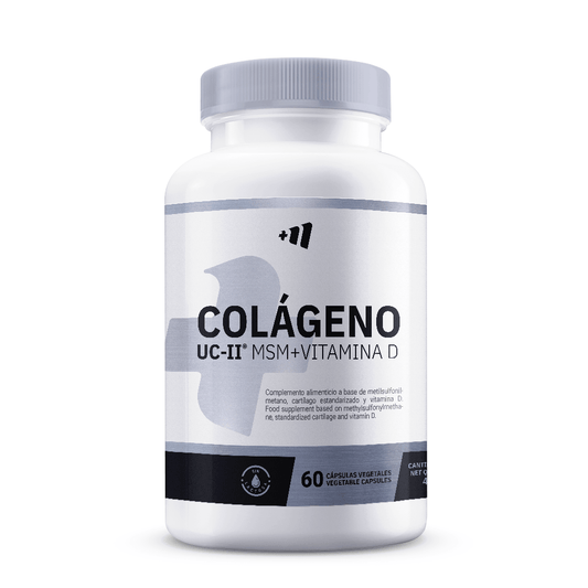 Colágeno Uc-ii® Con Msm + Vitamina D - 60 Cápsulas Vegetales - Mejora De Articulaciones - Masmusculo_0