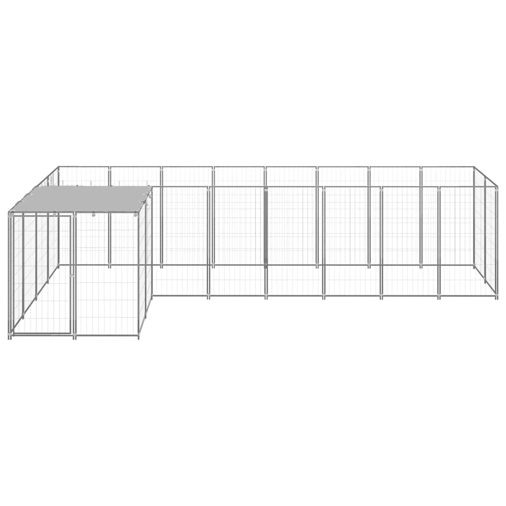 Perrera Plateada 6,05 M² Acero_2
