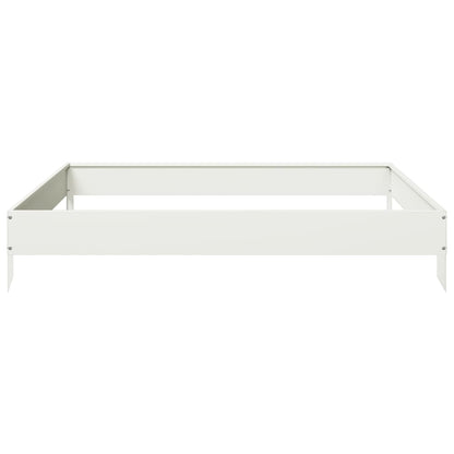 Arriate De Acero Blanco 100x100x18,5 Cm_4