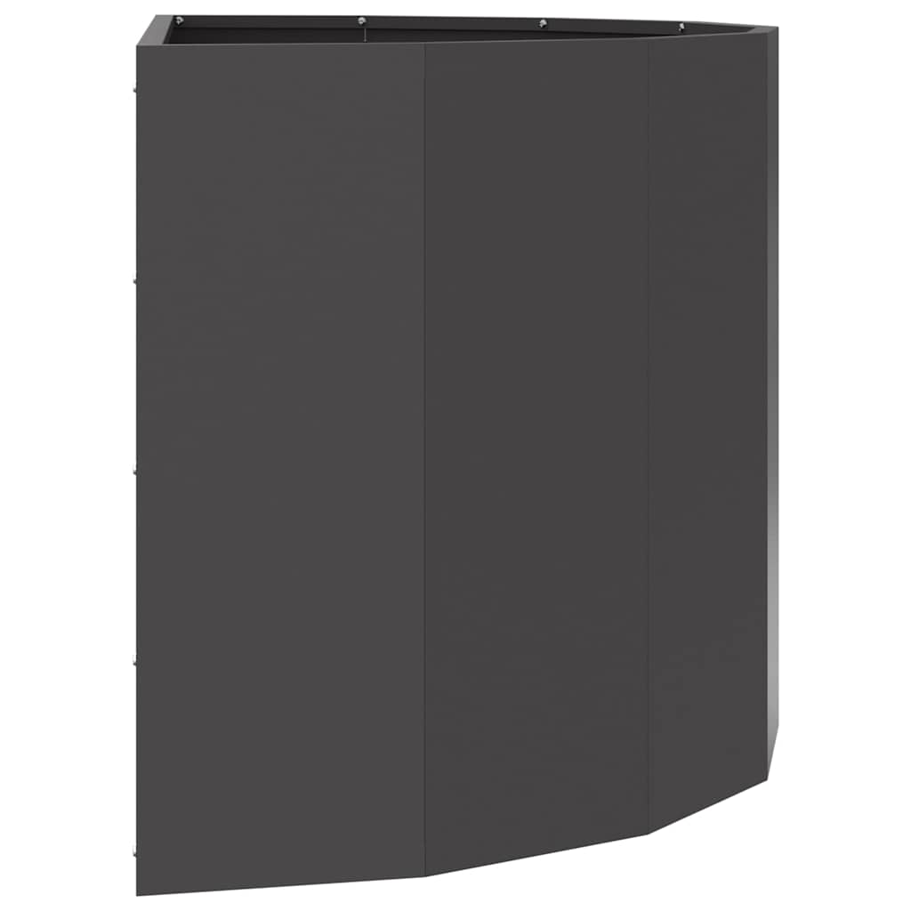 Jardinera Negro 90 X 45 X 50 Cm Acero_5