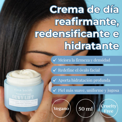 Crema Día Reafirmante Dewy Lift Light Alma Secret 50 ml
