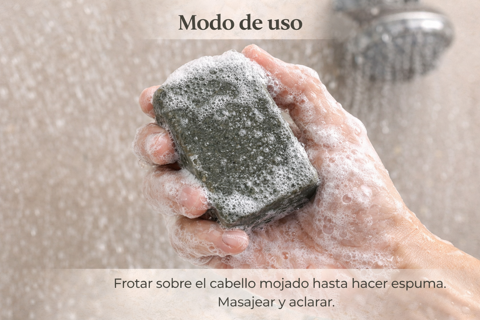 Champú Sólido para Cabello Graso con Aloe Vera, Arcilla Verde y Romero 80 g | M&On Naturals_4