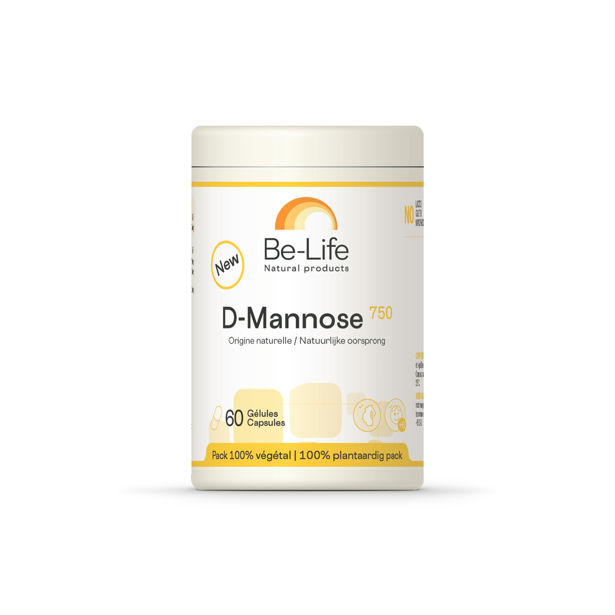 D-mannose 750 60 Cápsulas_0