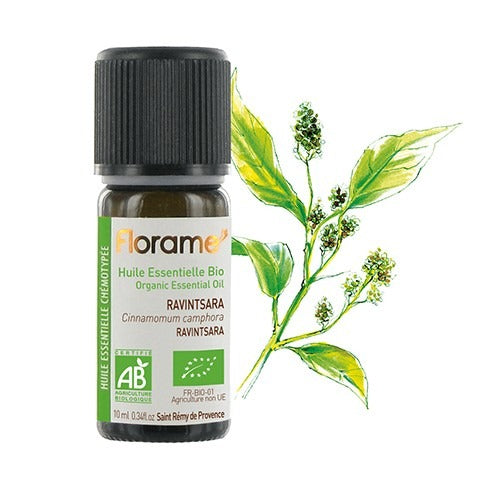 Aceite esencial Ravintsara  (cinamomum camphora) Florame