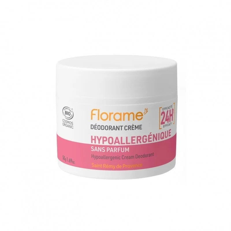 Desodorante en crema hipoalergénico Florame
