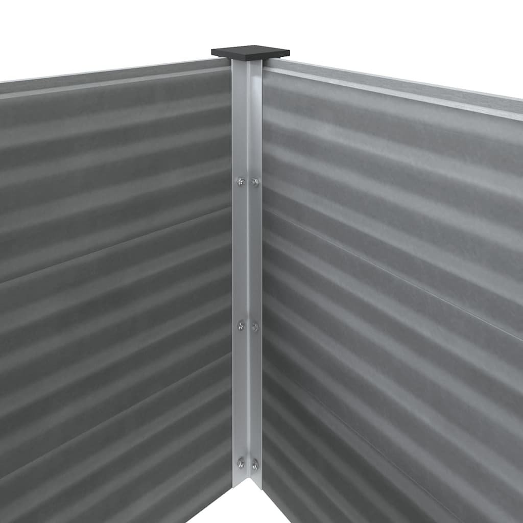 Arriate De Wpc Gris 250x100x91 Cm_5