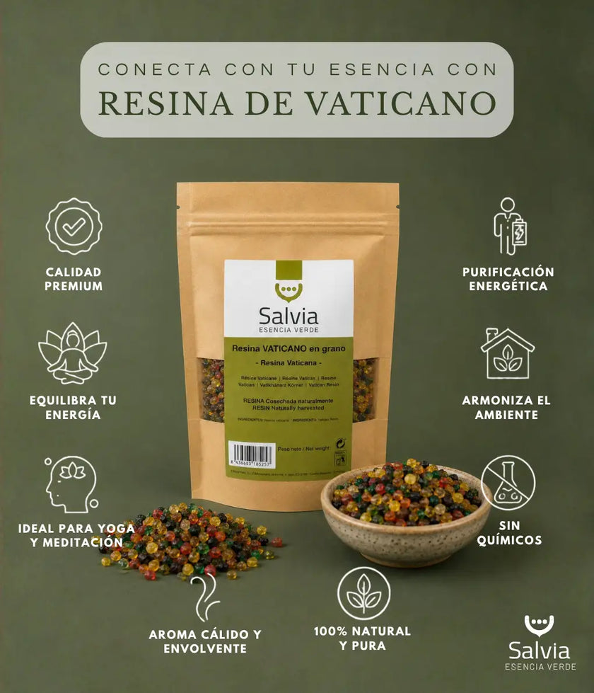Salvia - Resina Vaticano En Grano, Granel | 50g_2