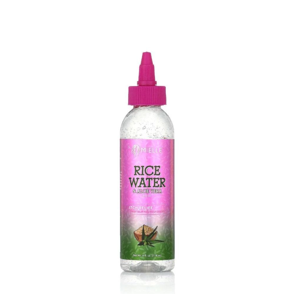 Alivio Picazón Para Trenzas Agua De Arroz Y Aloe Vera Mielle Organics 118ml_0