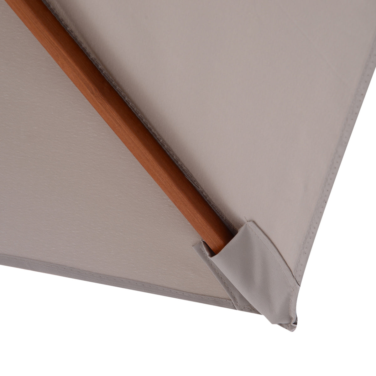 Outsunny Sombrilla De Jardín Rectangular 200x150x235 Cm Anti-uv Gris_3