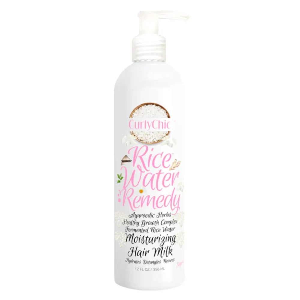 Curlychic Rice Water Remedy Moisturizing Hair Milk 232ml_0