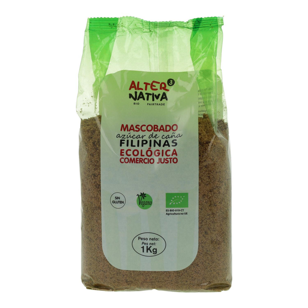 Azúcar de Caña Mascobado Alternativa, 1 Kg