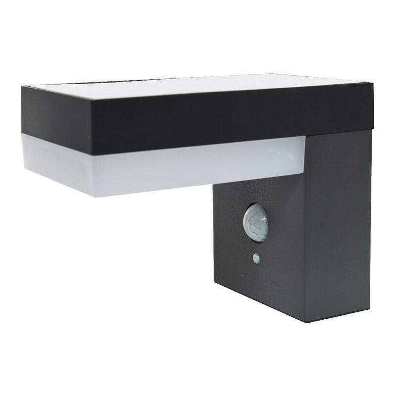 Lampara Pared Solar Con Detector Max 600lm 3200k 10x16,5x13cm Edm_0