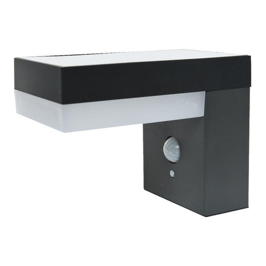 Lampara Pared Solar Con Detector Max 600lm 3200k 10x16,5x13cm Edm_0