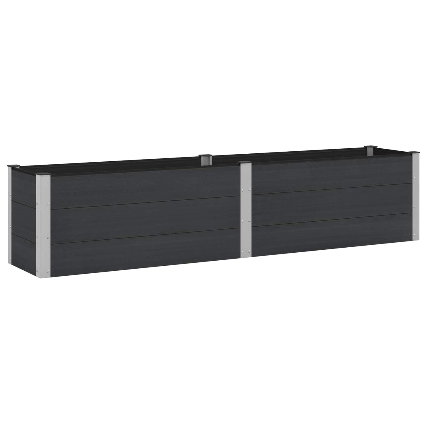 Arriate Elevado Negro 250 X 50 X 54 Cm_0