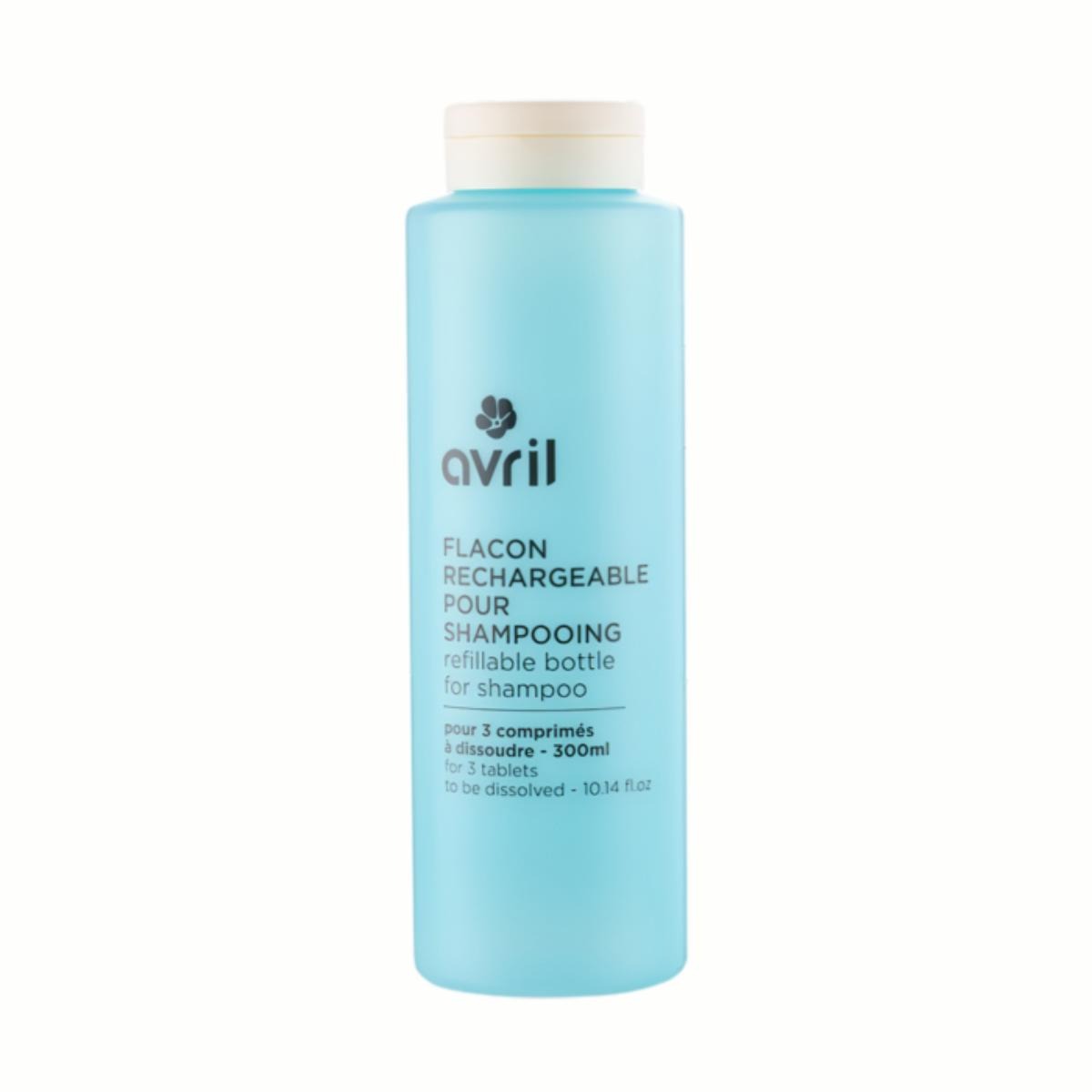 Botella de champú recargable Avril 350 ml