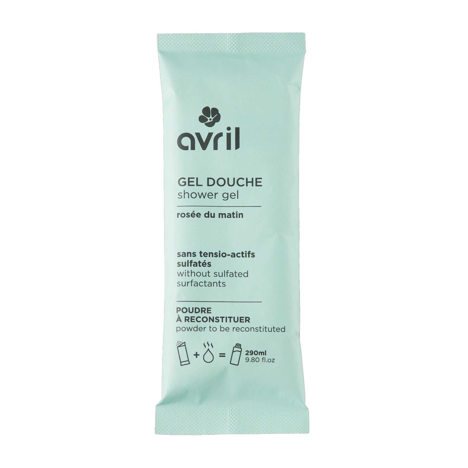 Gel de ducha en polvo para reconstituir Rocío de la mañana Avril 30g