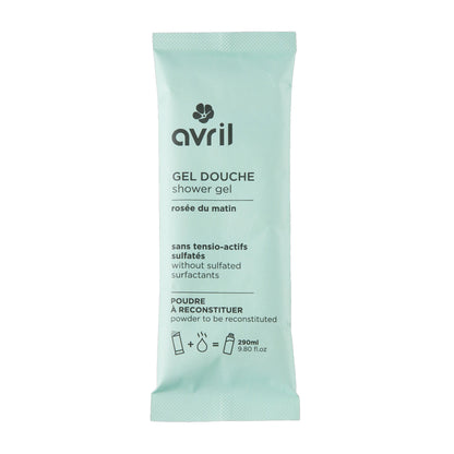 Gel de ducha en polvo para reconstituir Rocío de la mañana Avril 30g