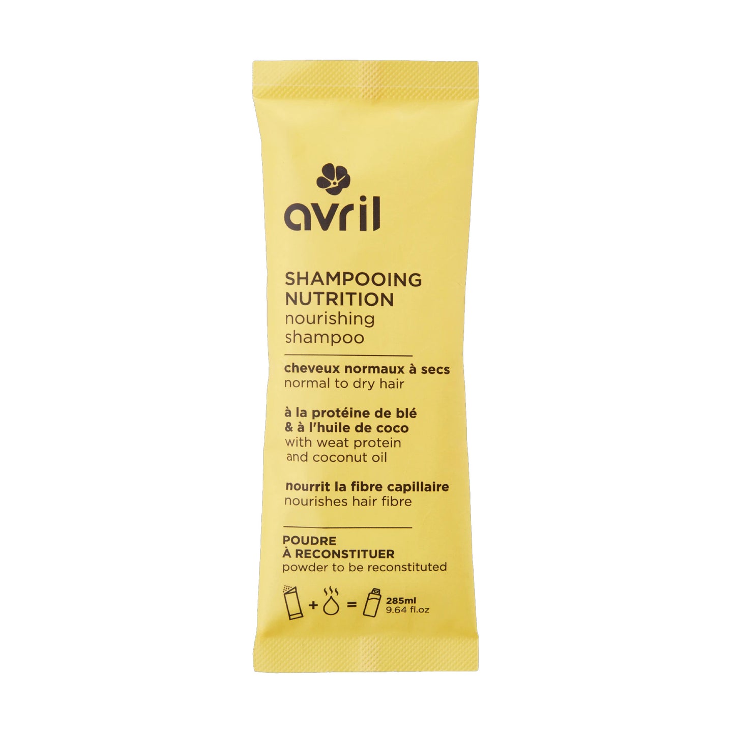 Champu nutrición a reconstituir Cabello seco Avril 285 ml