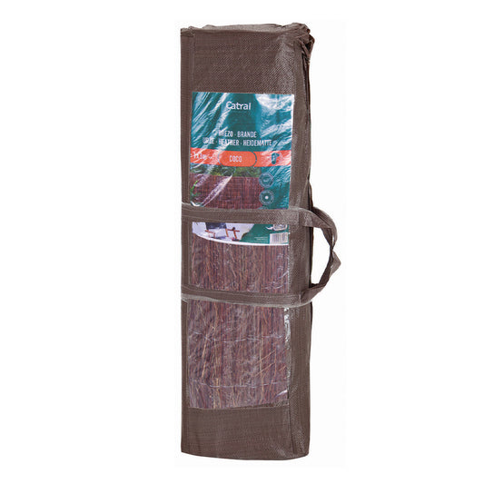 Cerramiento De Brezo Y Coco: Natural Y Resistente - 1x3 M - Multicolor_0