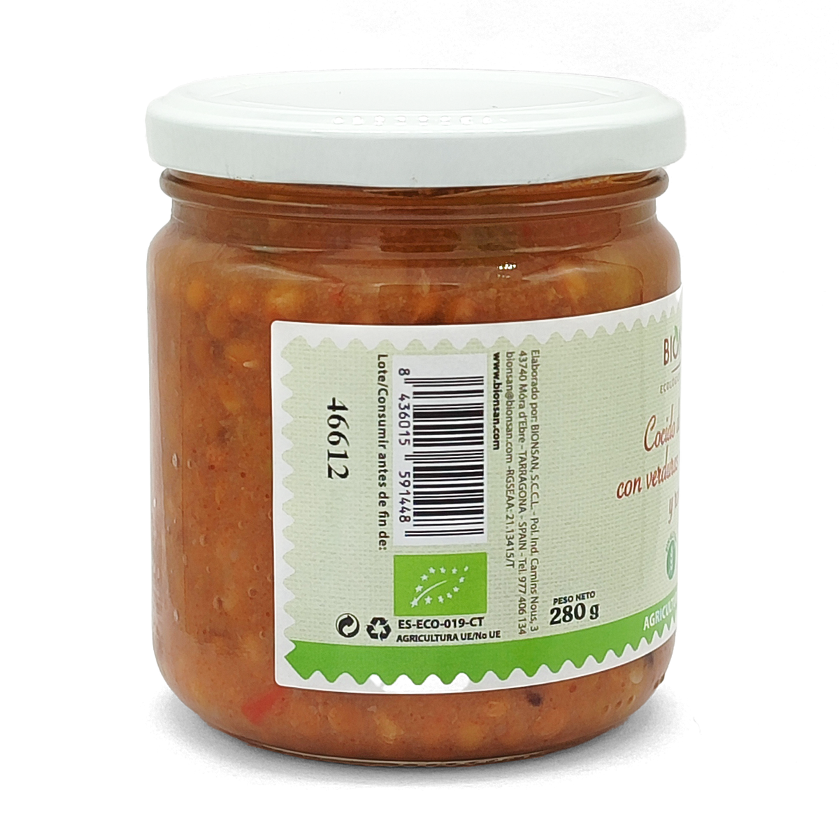 Cocido De Lentejas Con Verduras Eco Bionsan 280gr_3